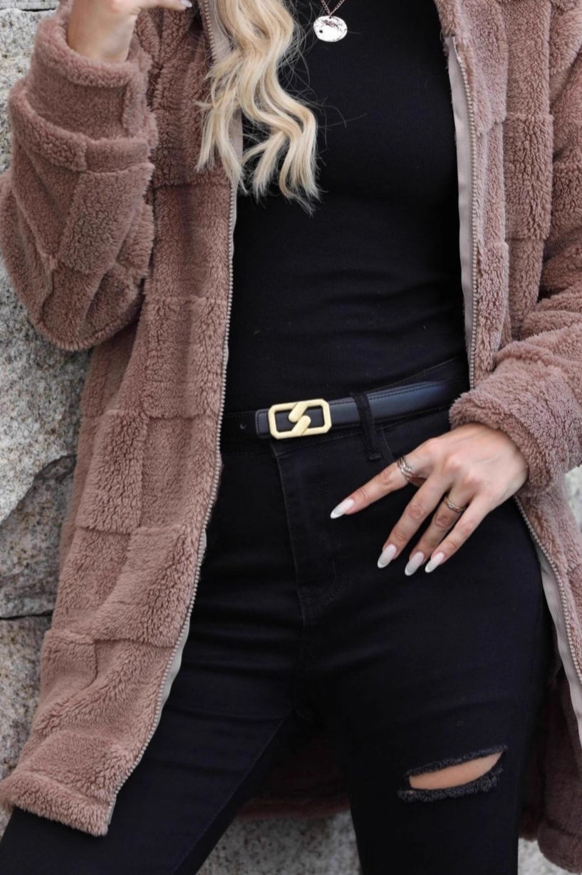 Warm Hooded Long Fleece Cardigan for Ultimate Comfort