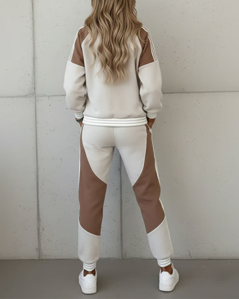 Stylish Sports Set with Contrasts for a Modern Style