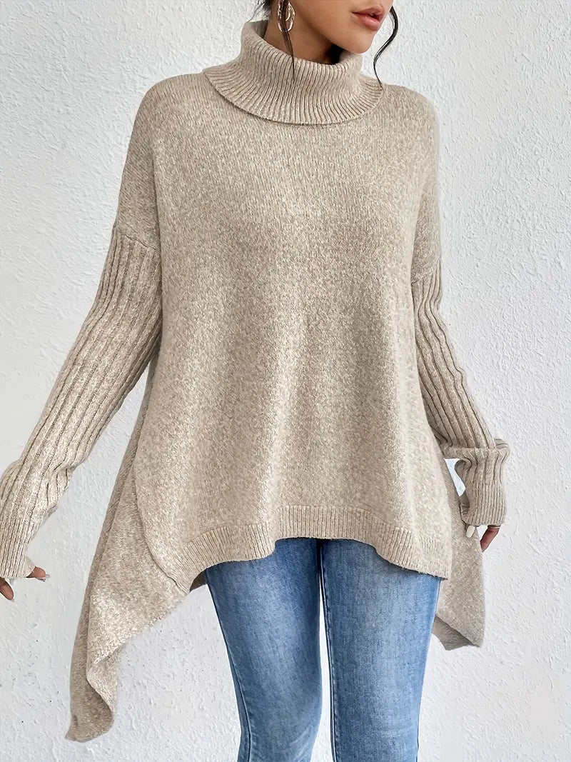 Brigitte - Elegant Timeless Turtleneck Sweater