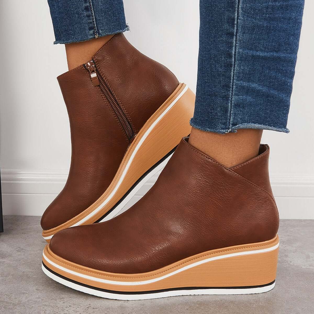 Stylish and Comfortable Orthopedic Ankle Boots for Women