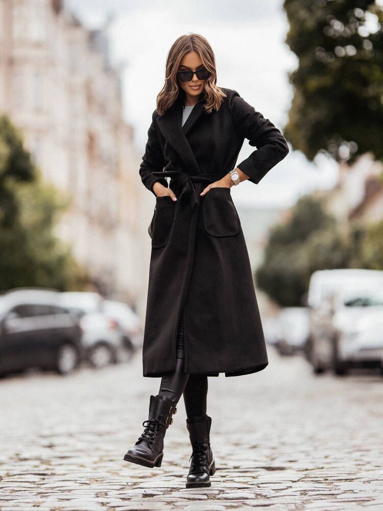 Anette | Elegant Long-Sleeved Women's Coat for a Stylish and Sophisticated Look