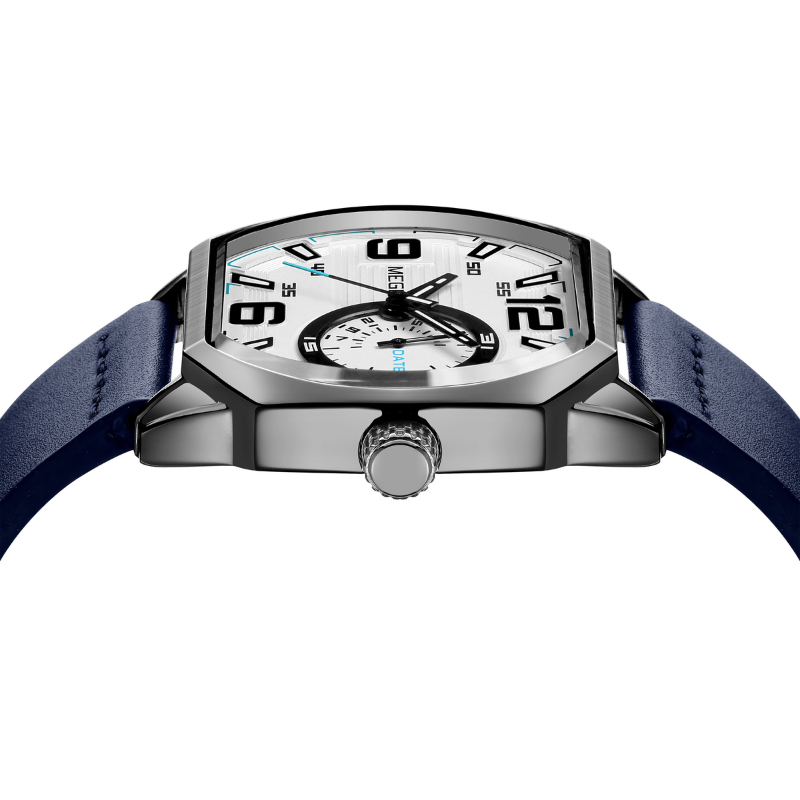 Luxury high-end leather sports watch