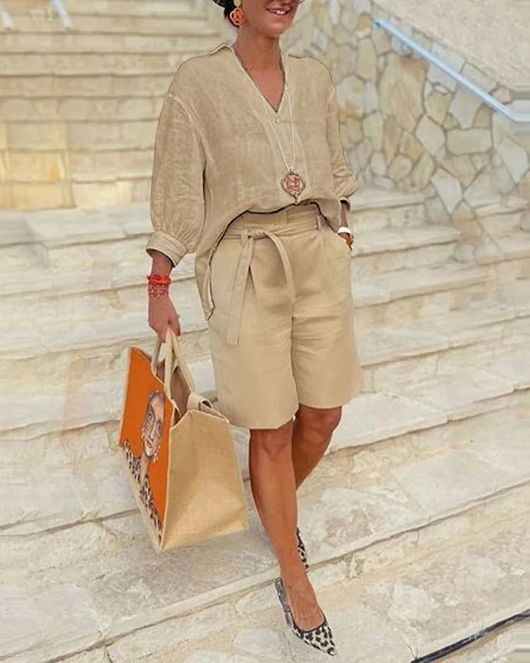 Relaxed Women's Set, Loose and Comfortable Two-Piece