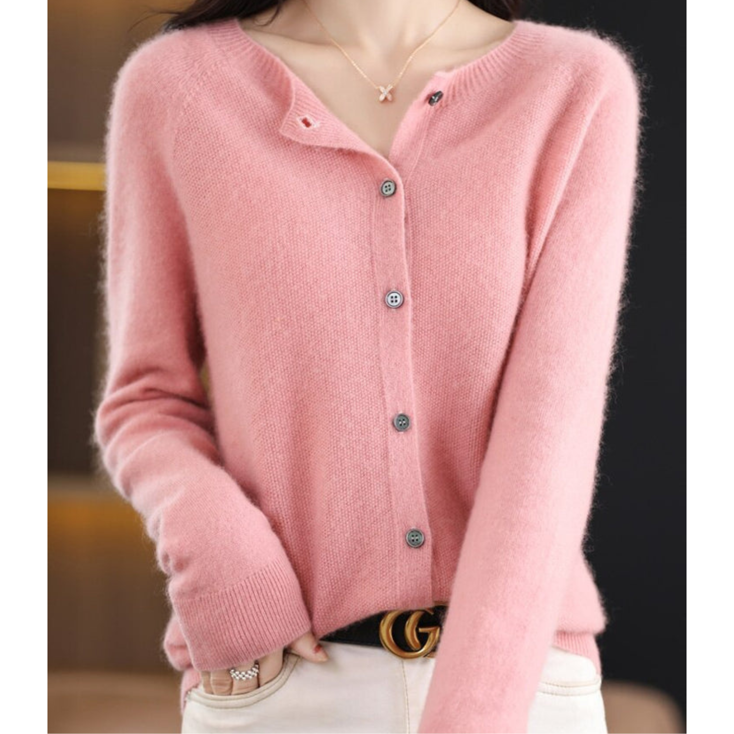 Cozy Women's Cardigan — Soft, Warm & Plush