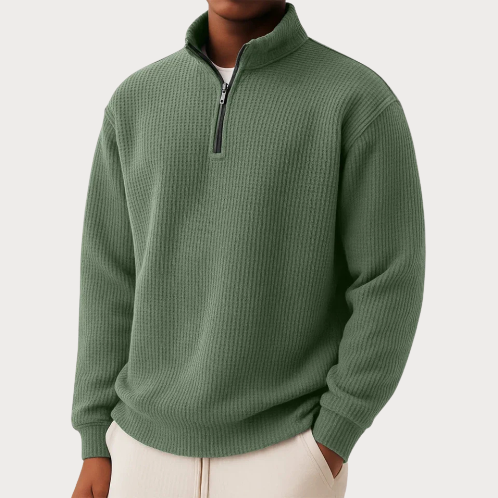 Carter Timeless Knit Quarter-Zip Pullover