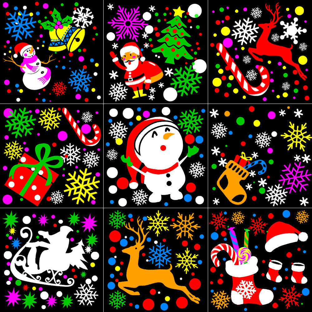 SnowGlow - Festive LED Projector with Rotating Snowflakes and Magical Holiday Design