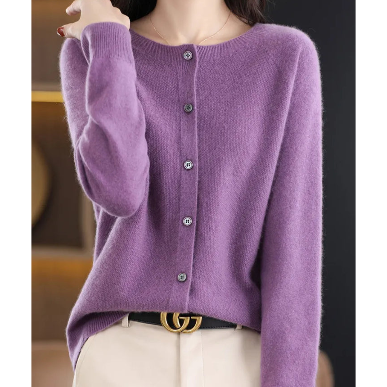 Cozy Women's Cardigan — Soft, Warm & Plush