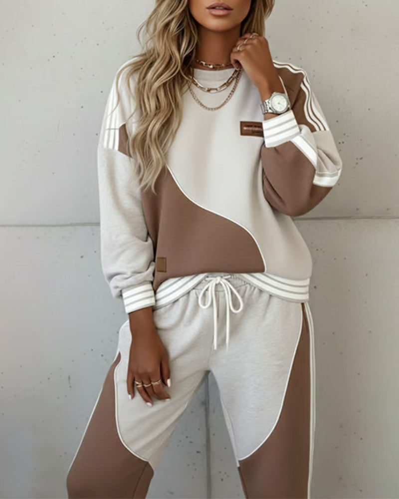 Stylish Sports Set with Contrasts for a Modern Style