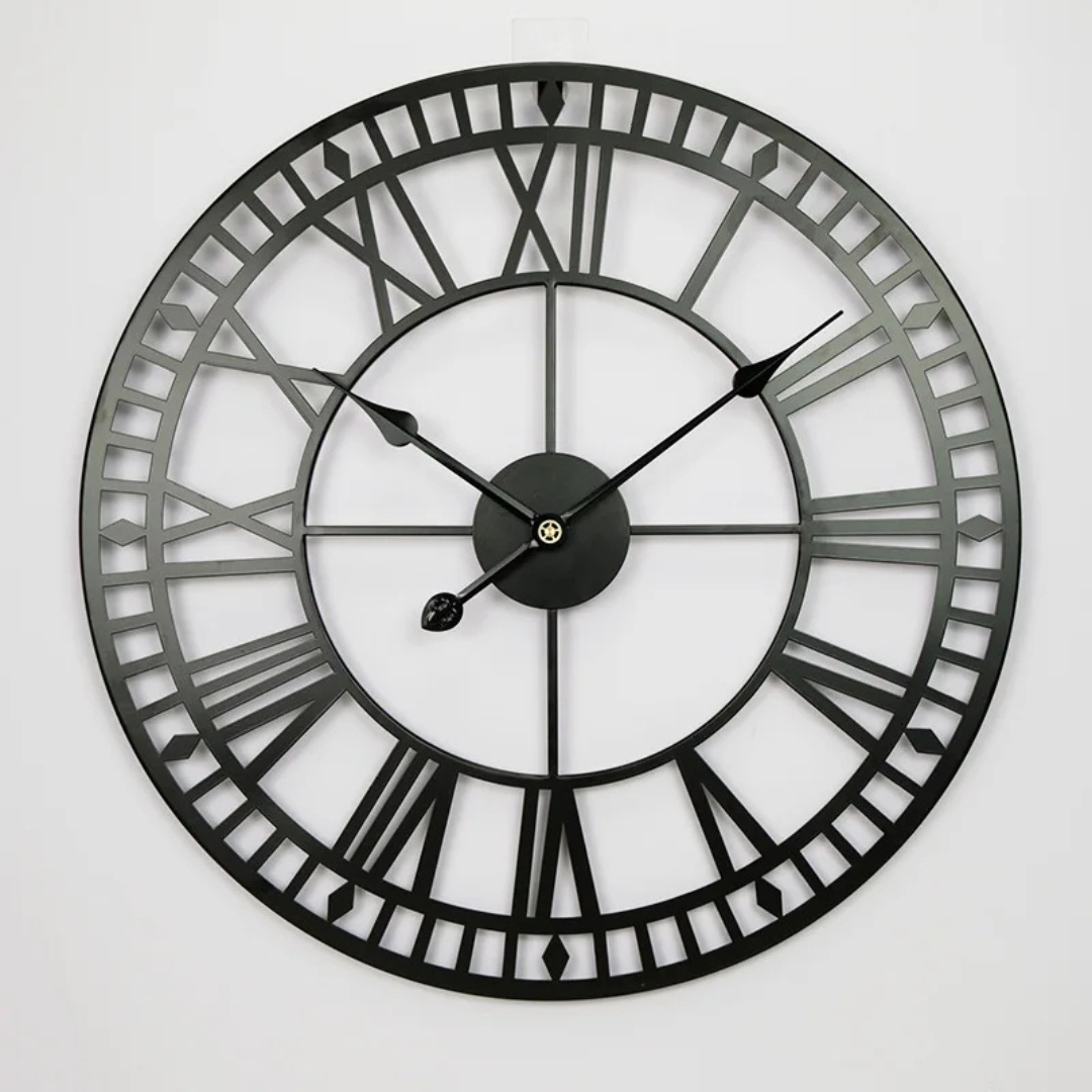 Epohi Retro Wall Clock - Stylish Clock for the Living Room