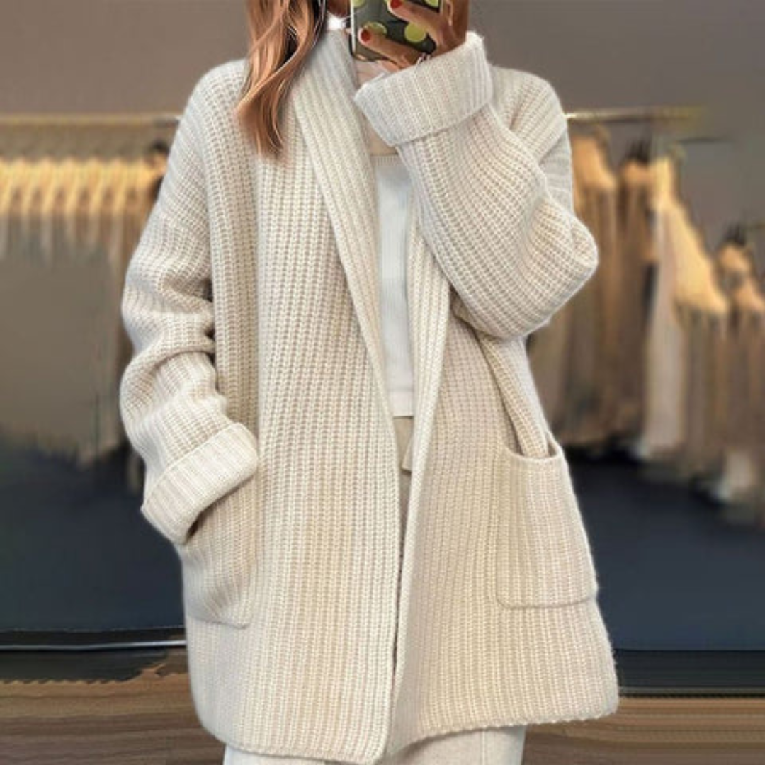Women's Cozy Thick Knitted Cardigan