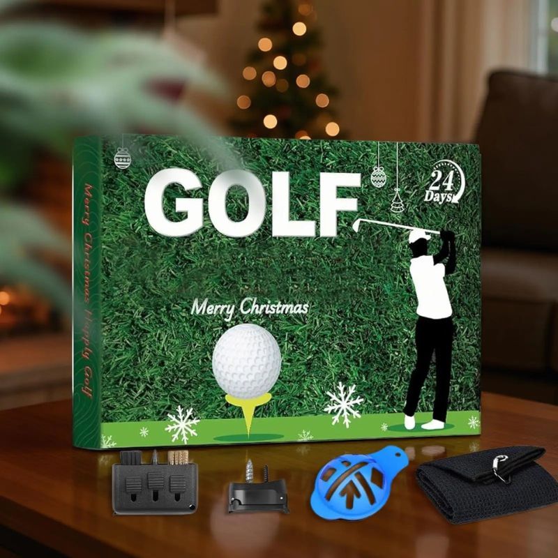 GolfTide - Funny Golf Advent Calendar Set for the Perfect Christmas Surprise