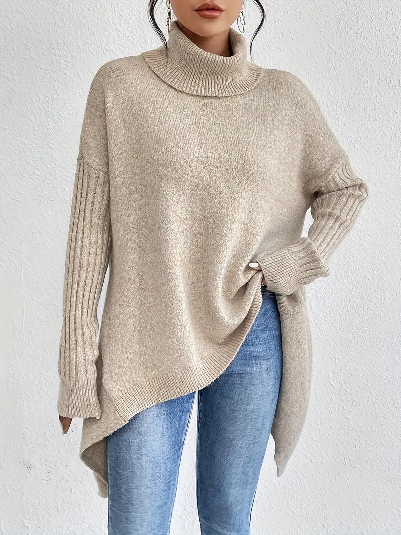 Brigitte - Elegant Timeless Turtleneck Sweater