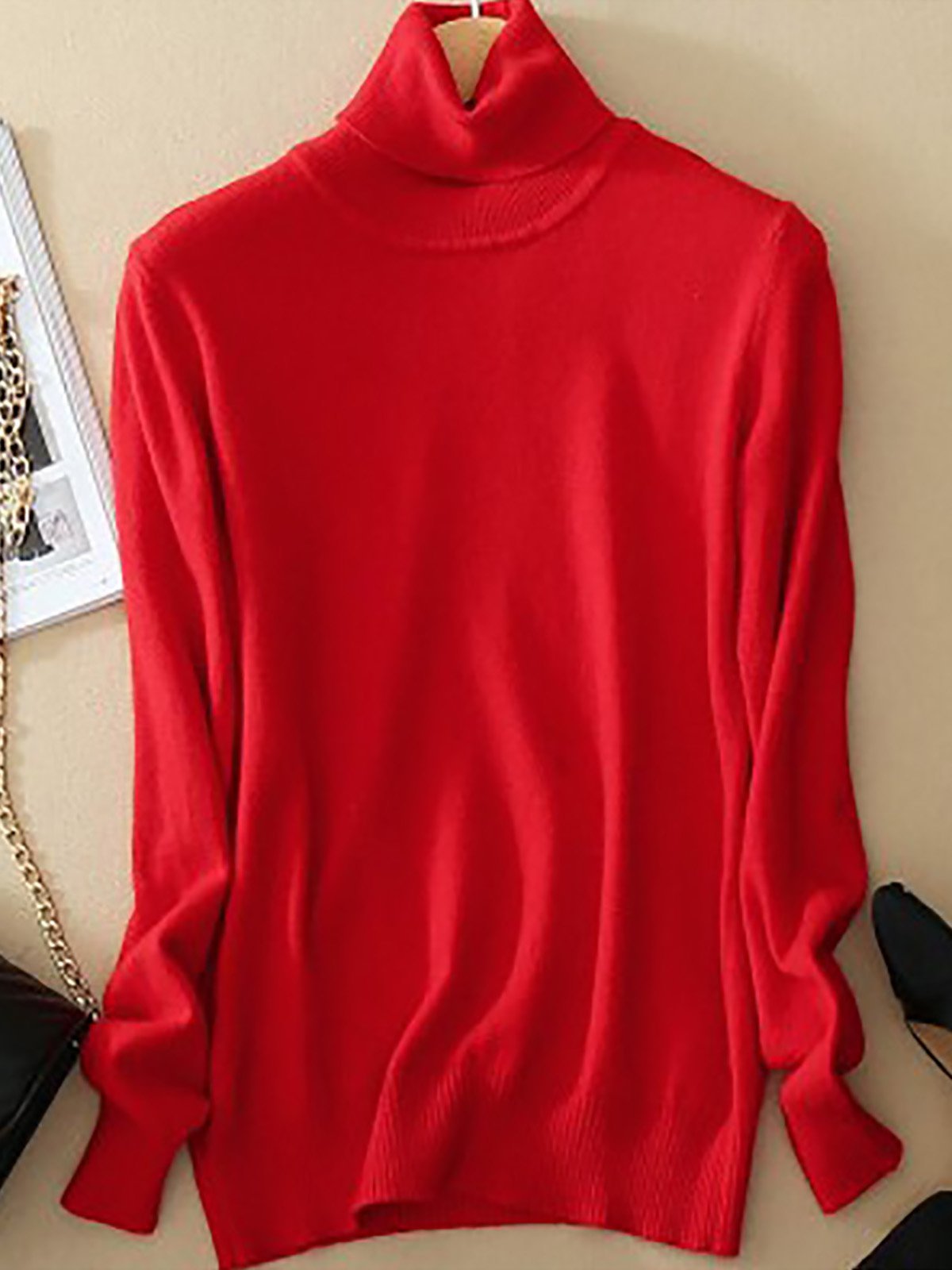 Elegant women's turtleneck sweater for stylish looks