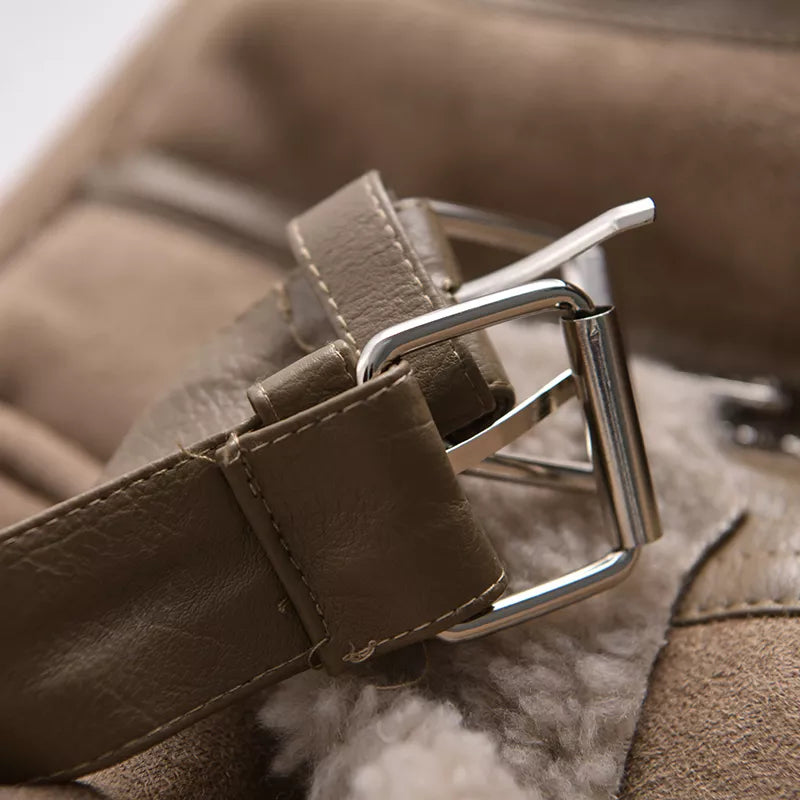 Nova Suede Winter Coat | Luxury & Warm Design for Elegant Winters