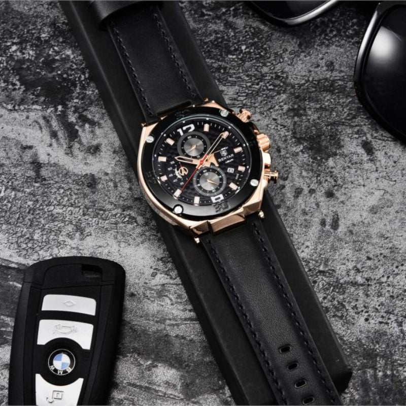 Multifunction Sports Chronograph Watch - Style and Precision Guaranteed