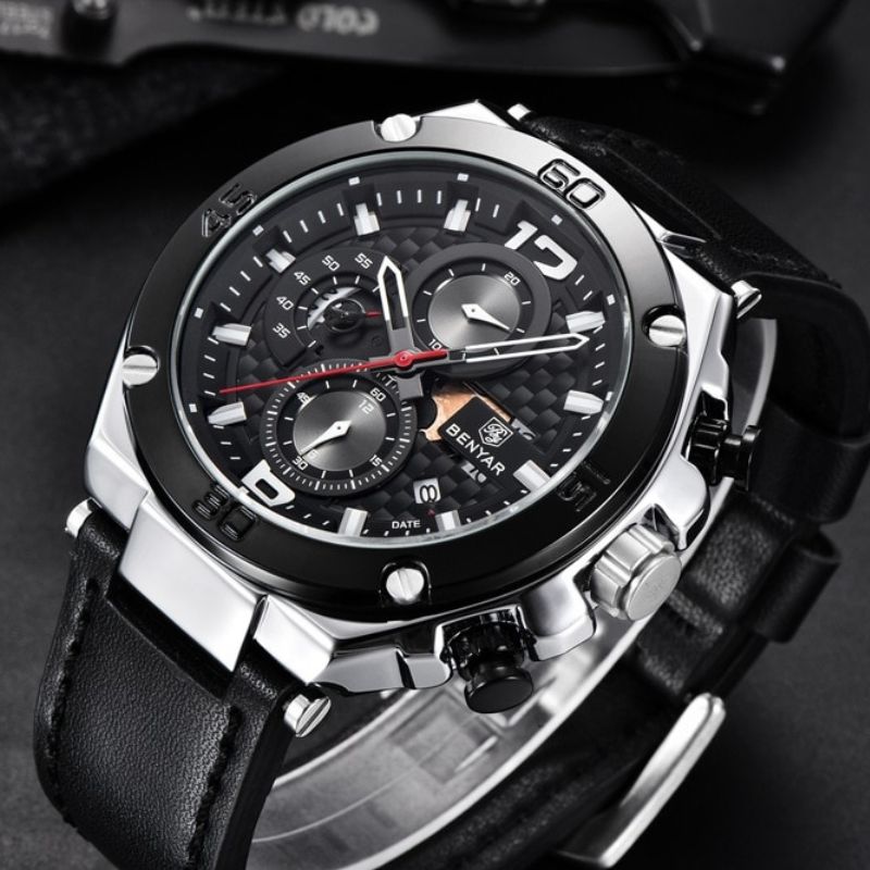 Multifunction Sports Chronograph Watch - Style and Precision Guaranteed