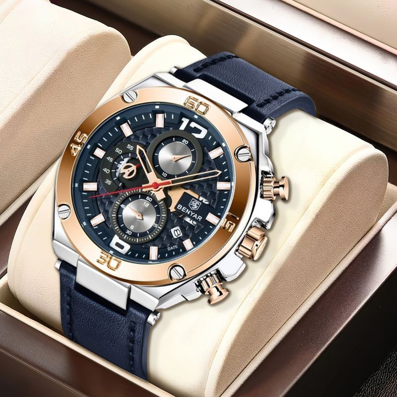 Multifunction Sports Chronograph Watch - Style and Precision Guaranteed