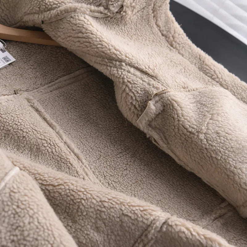 Nova Suede Winter Coat | Luxury & Warm Design for Elegant Winters