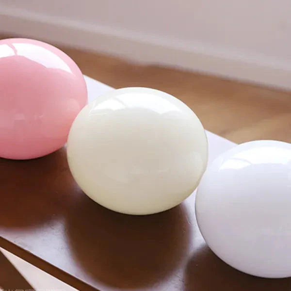 Funny Marshmallow Metal and Glass Table Lamp for Stylish Lighting
