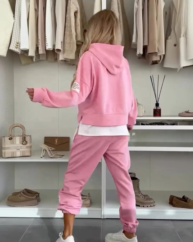 Matching comfortable tank top and pants set