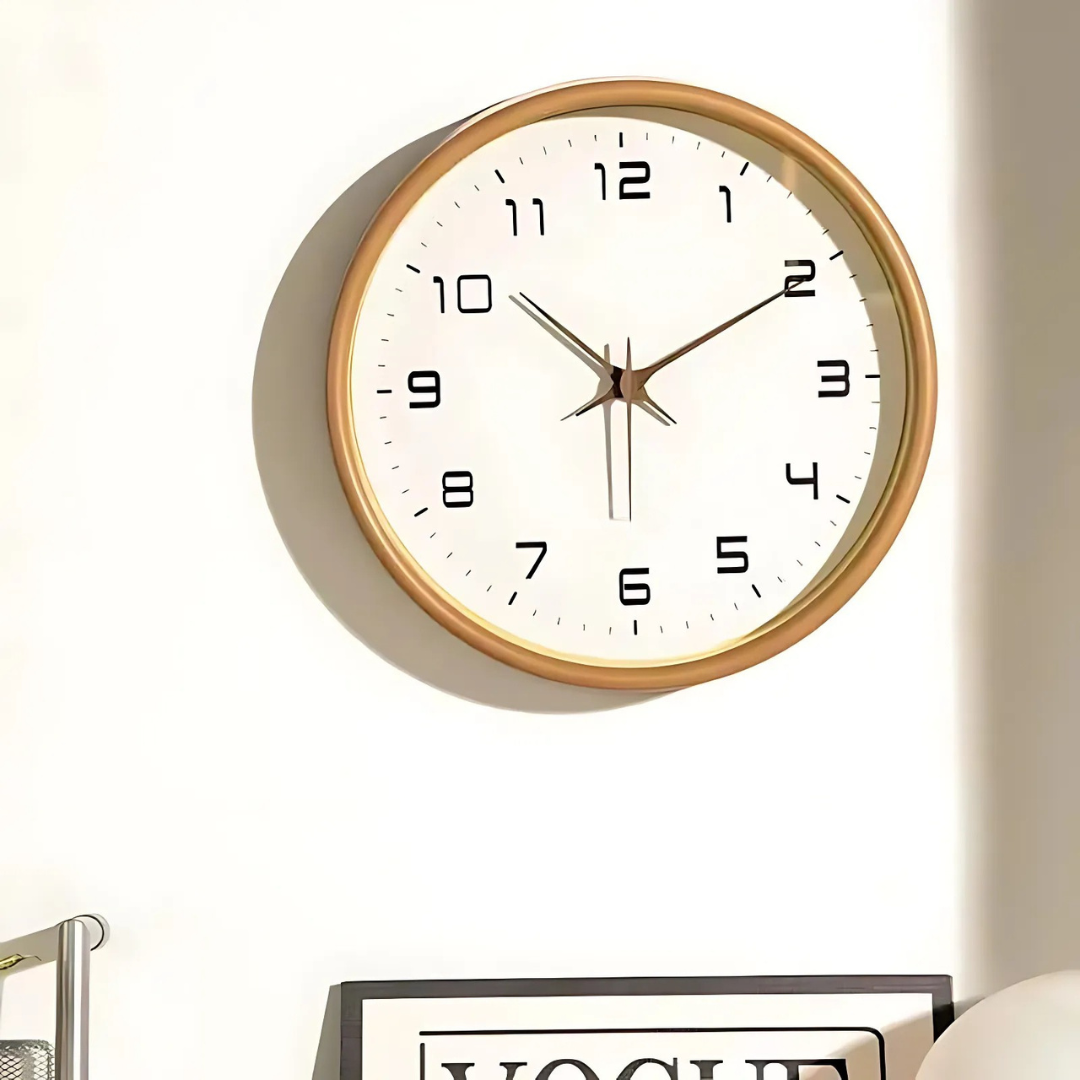 Woodland - Elegant Wooden Wall Clock for Stylish Interior Decor