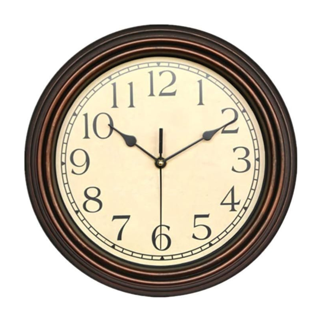 Nostga Timeless Retro Wall Clock for a Stylish Living Room