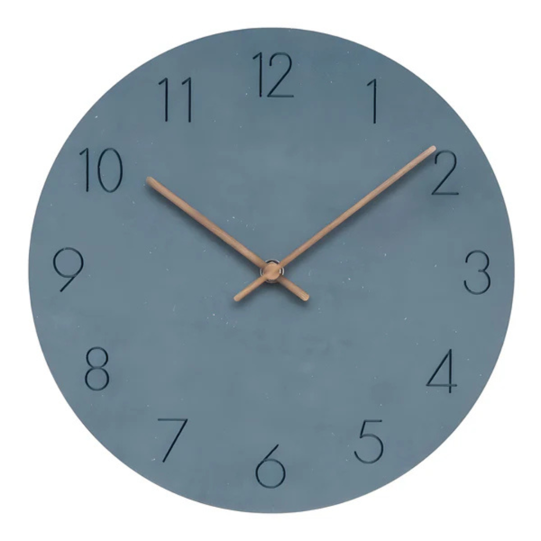 Nork - Sleek and Stylish Wooden Wall Clock for a Modern Look