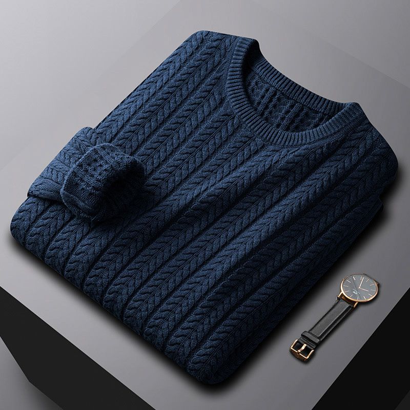 Matteo Legacy Wool Knit Sweater - Guaranteed Style and Comfort