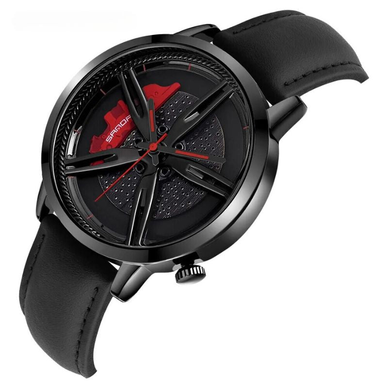 Quartz button watch - Sophisticated elegance and practical functionality