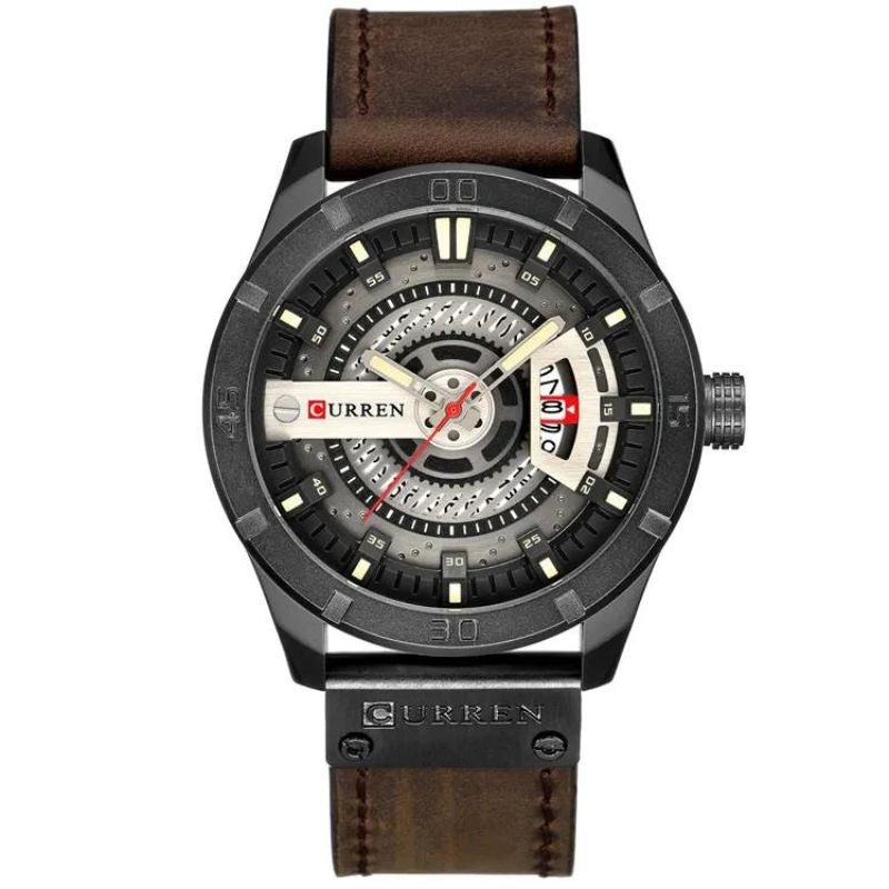 Men's Military Sport Quartz Watch - Durable and Precise Style