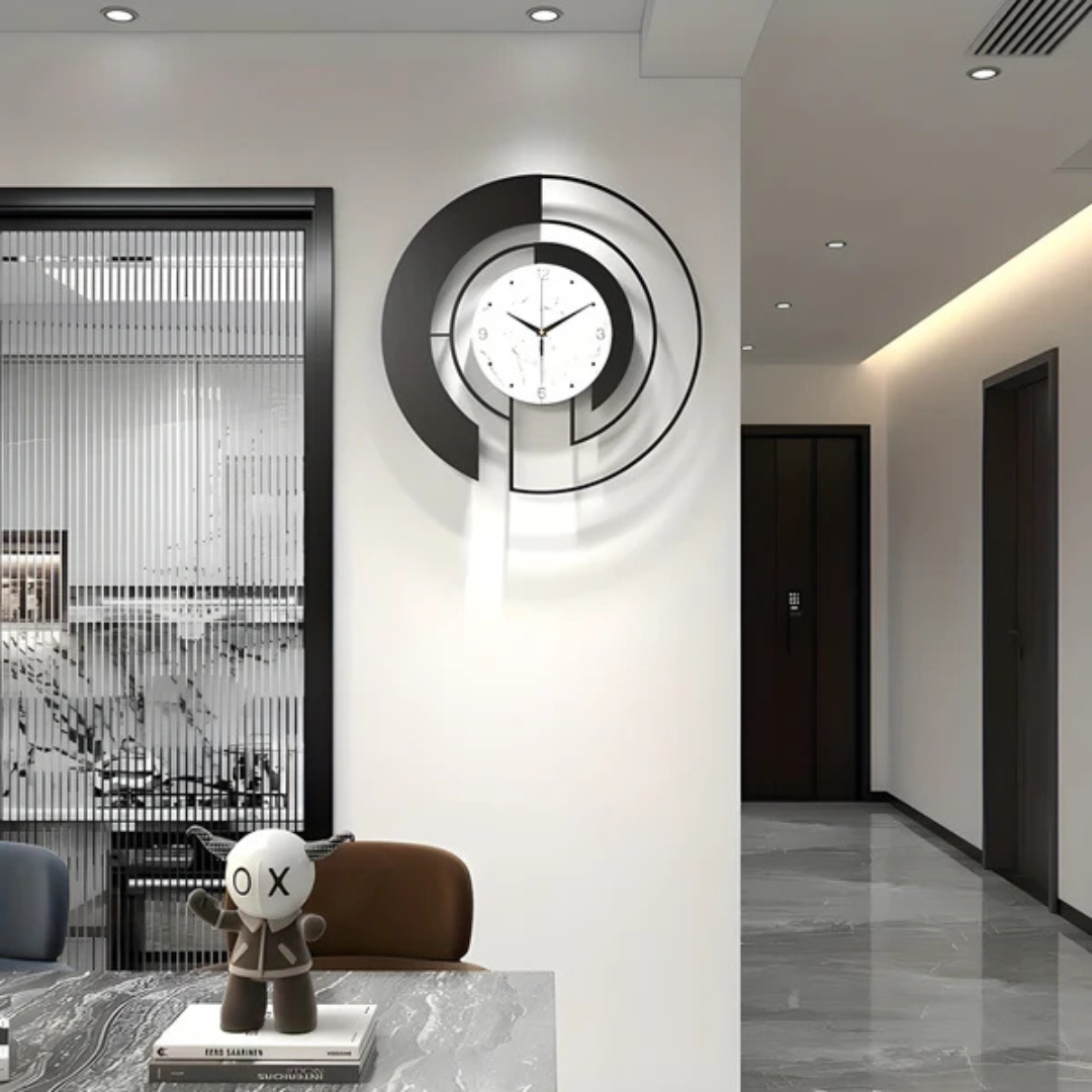 Arc - Elegant and Sleek Wall Clock for a Modern Interior
