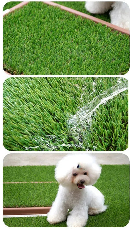 High-Quality Indoor and Outdoor Dog Grass Mat with Leak Protection for Comfort and Convenience
