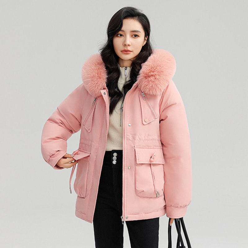 Sofia Couture Elegant Fur Parka for a Luxurious Look