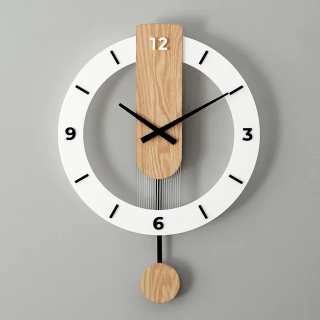 Ritma - Stylish Large Wall Clock for an Elegant Living Room