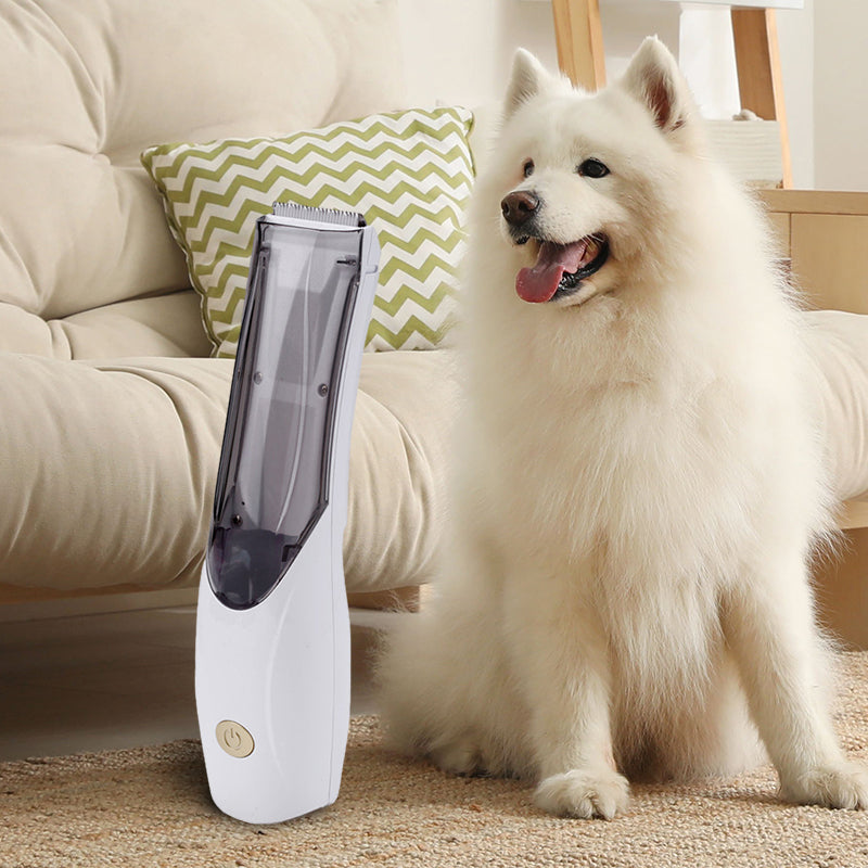 Professional Animal Hair Trimmer with Automatic Hair Collection for Efficient and Easy Maintenance