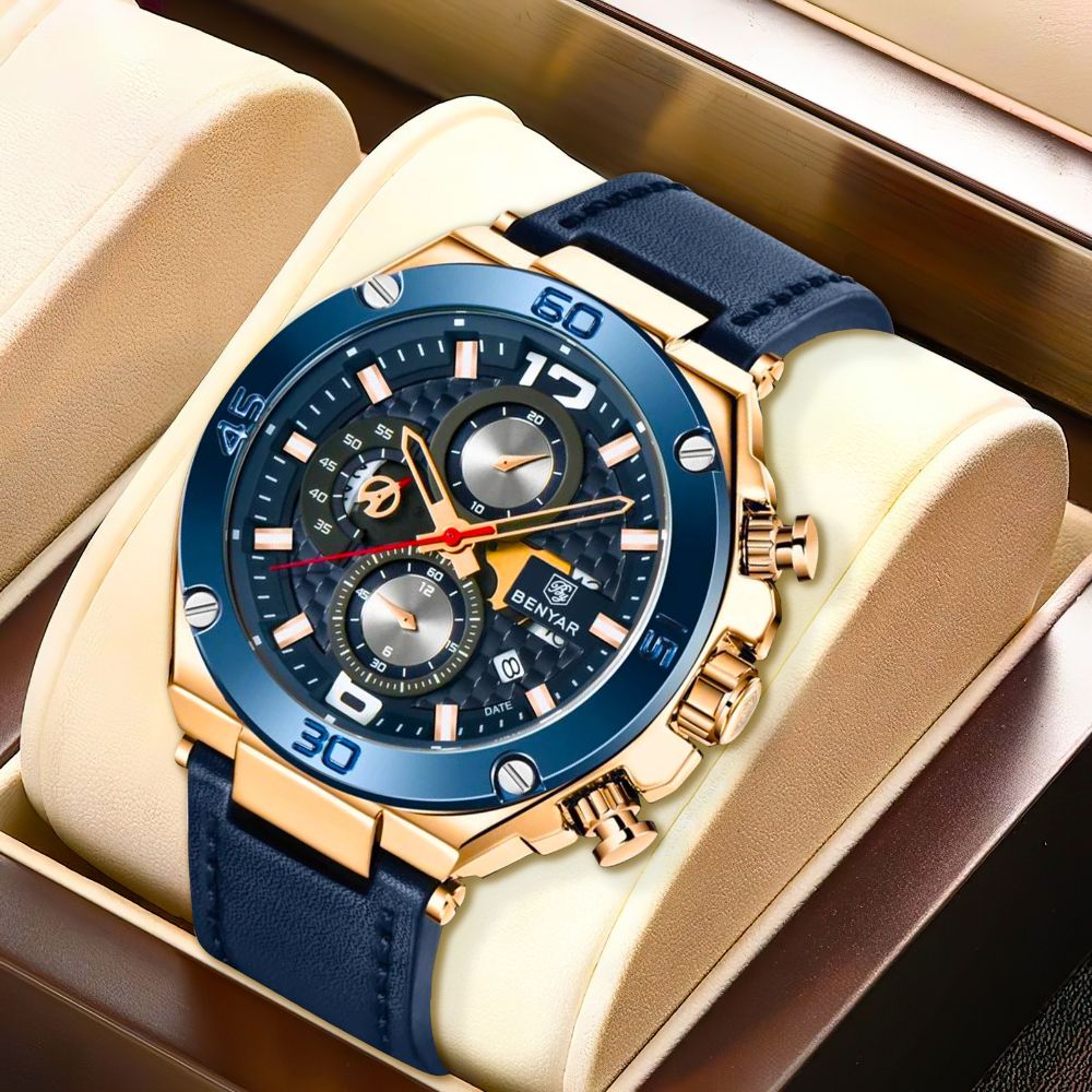Multifunction Sports Chronograph Watch - Style and Precision Guaranteed