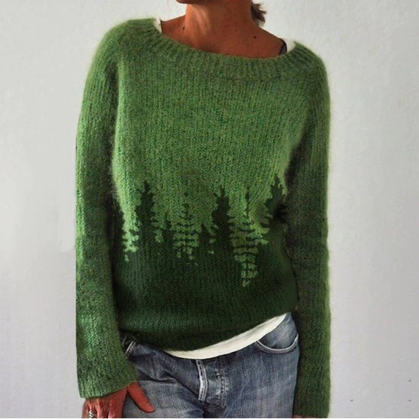 Juilia - Retro Style Pullover for a Unique Look