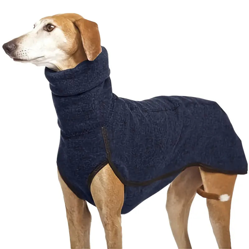 Luxe Dog Coat with Collar for Extra Warmth and Style
