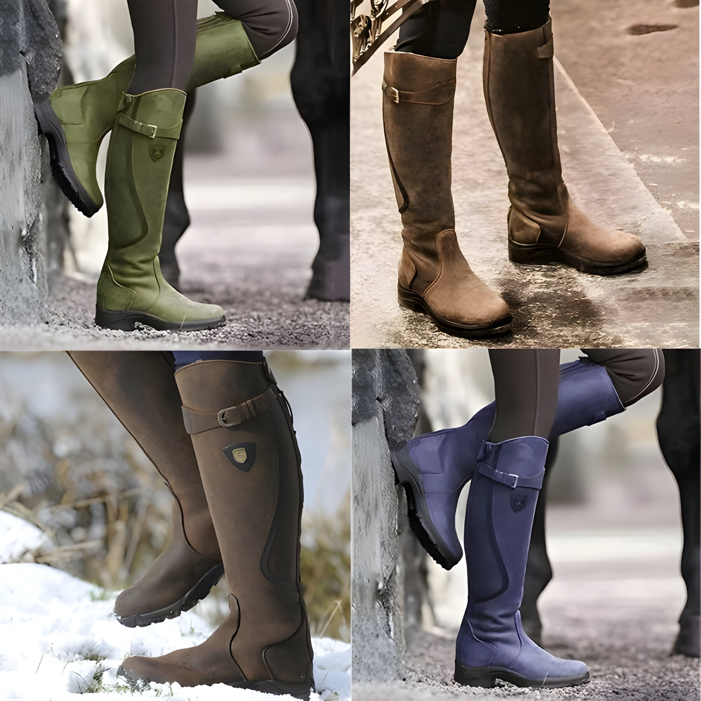 All-Day Comfort Leather Boots with Superior Support