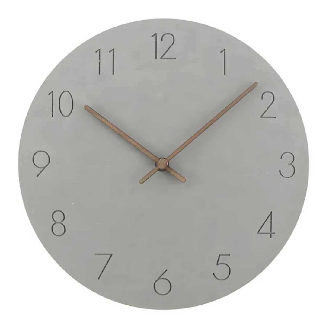 Nork - Sleek and Stylish Wooden Wall Clock for a Modern Look