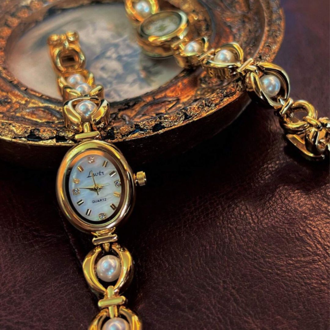 Montale Pearl Face Watch - Elegant and Slim Design for a Refined Look