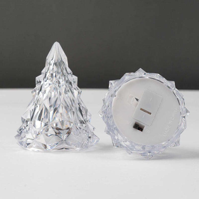 FestiveLite – Christmas Tree ABS LED Nightstand Lamp for Cozy Christmas Evenings