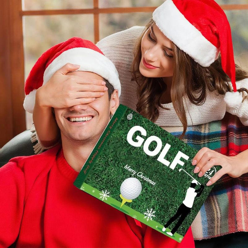 GolfTide - Funny Golf Advent Calendar Set for the Perfect Christmas Surprise