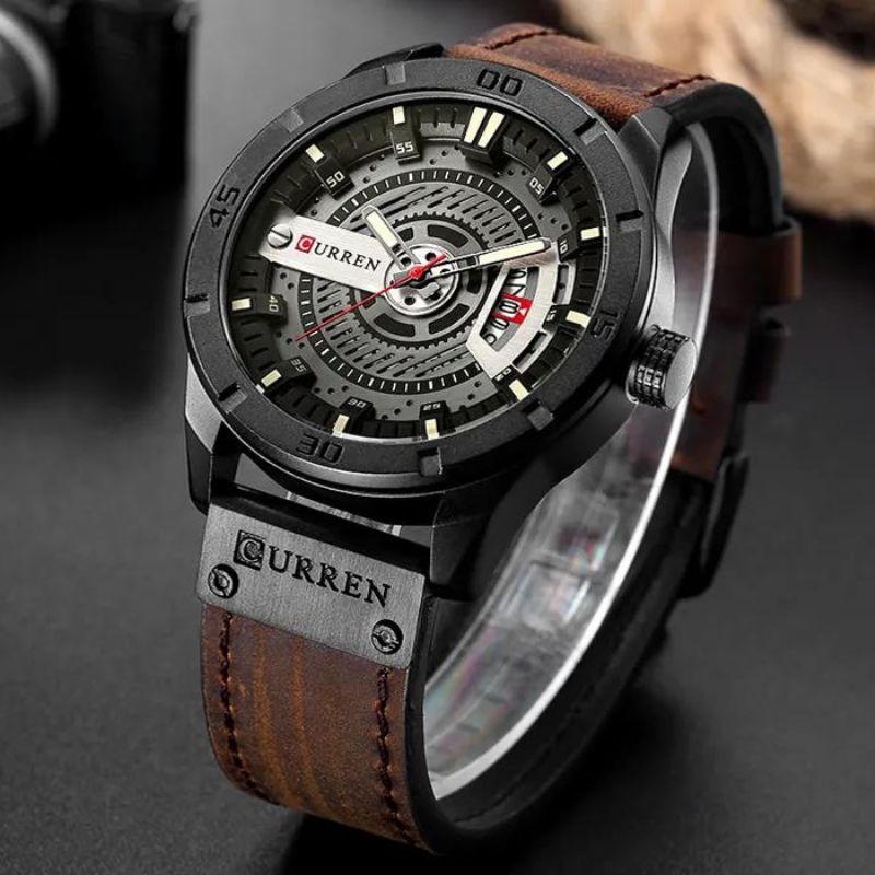 Men's Military Sport Quartz Watch - Durable and Precise Style