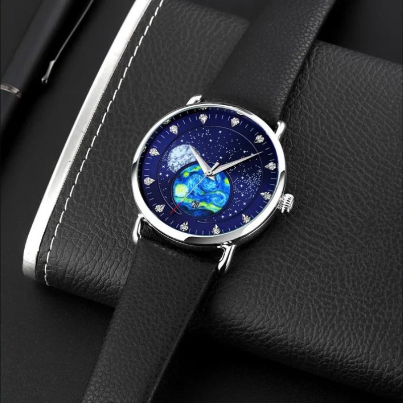 Elegant and Sophisticated Lunar Shine Mechanical Watch