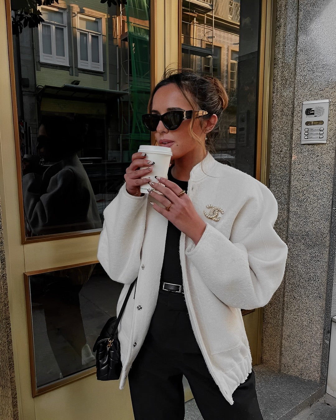 Elegant Autumn Bomber Jacket for a Casual Look | Comfortable Fit and Warm Fabrics