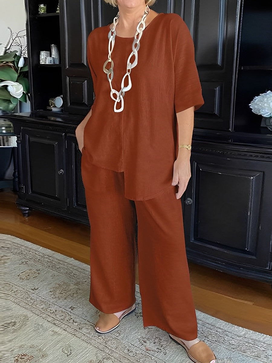 Comfortable Two-Piece Set Island Ease