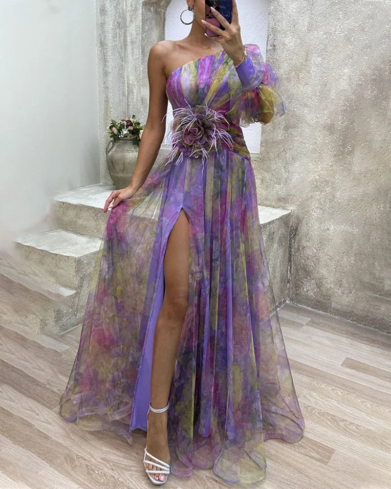 Seliora - Enchanting One-Shoulder Dress