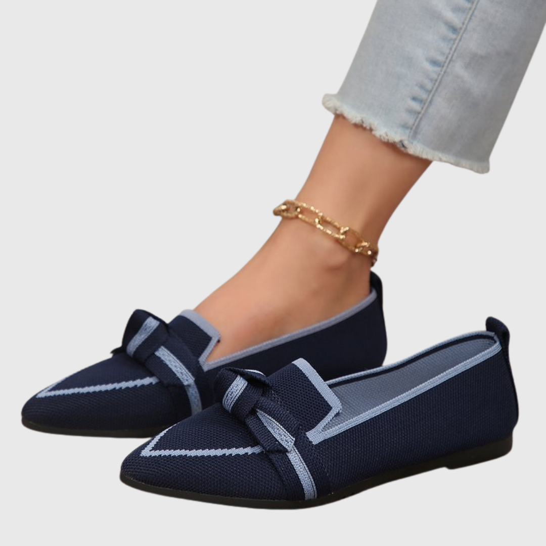 Milena - All-Day Comfort Knotted Loafers for Effortless Style