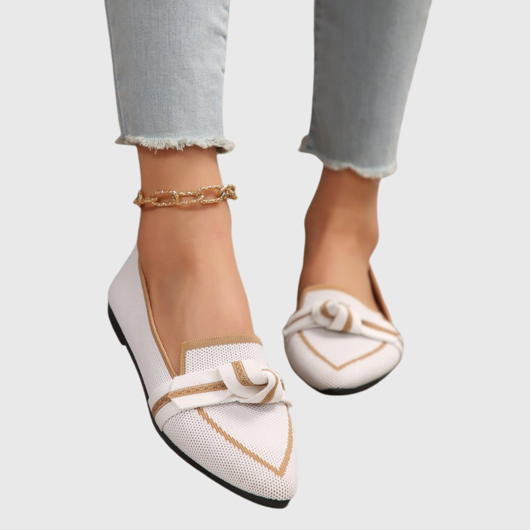 Mirella - All-Day Comfort Bow Loafers